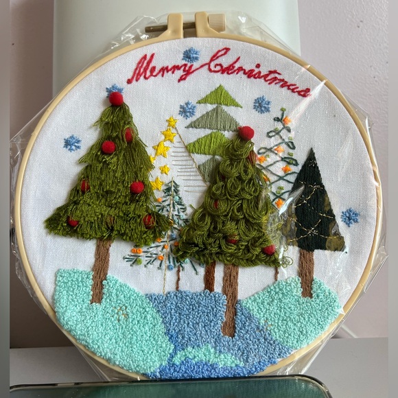 Hand crafted 3D Christmas decor